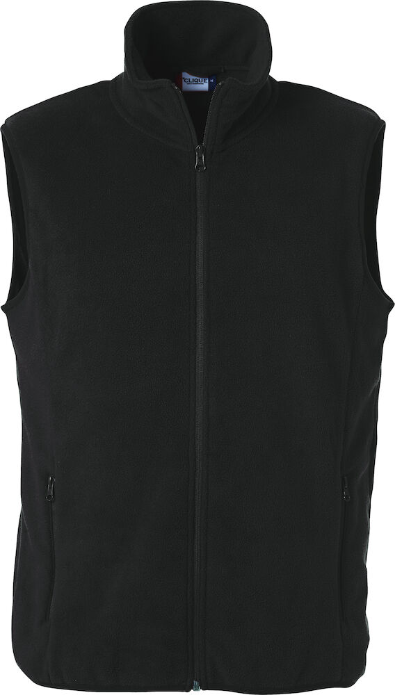 Clique Basic Polar Fleece Vest - zwart