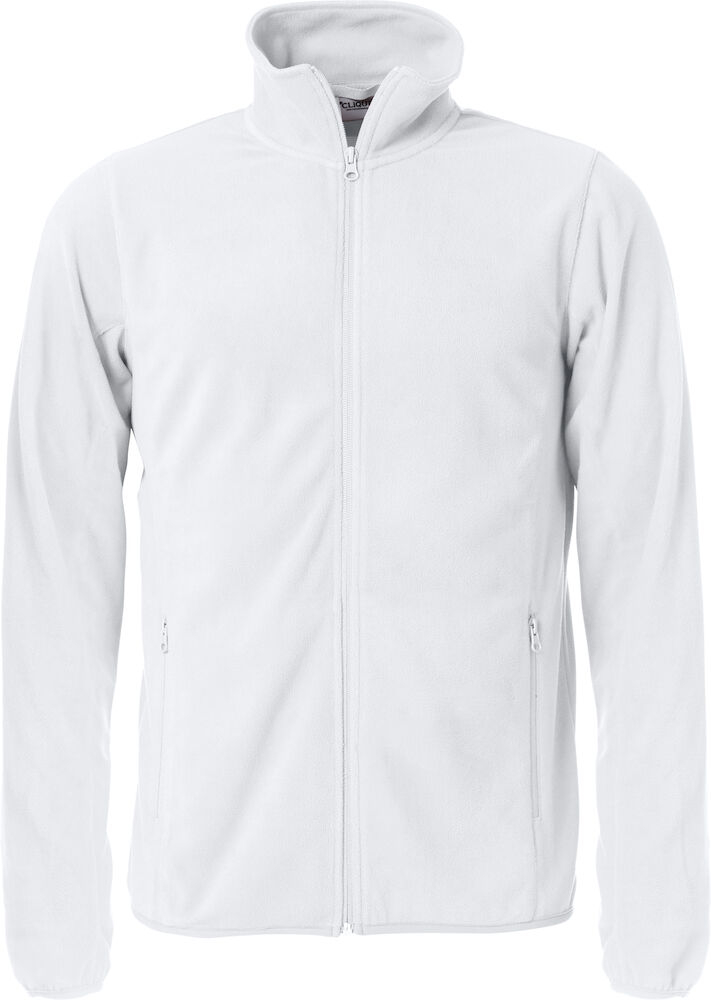 Clique Basic Micro Fleece Jacket - wit