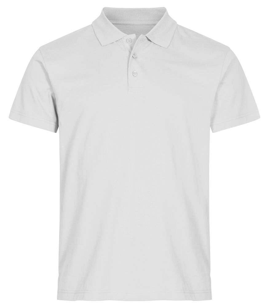 Clique Basic Polo - wit