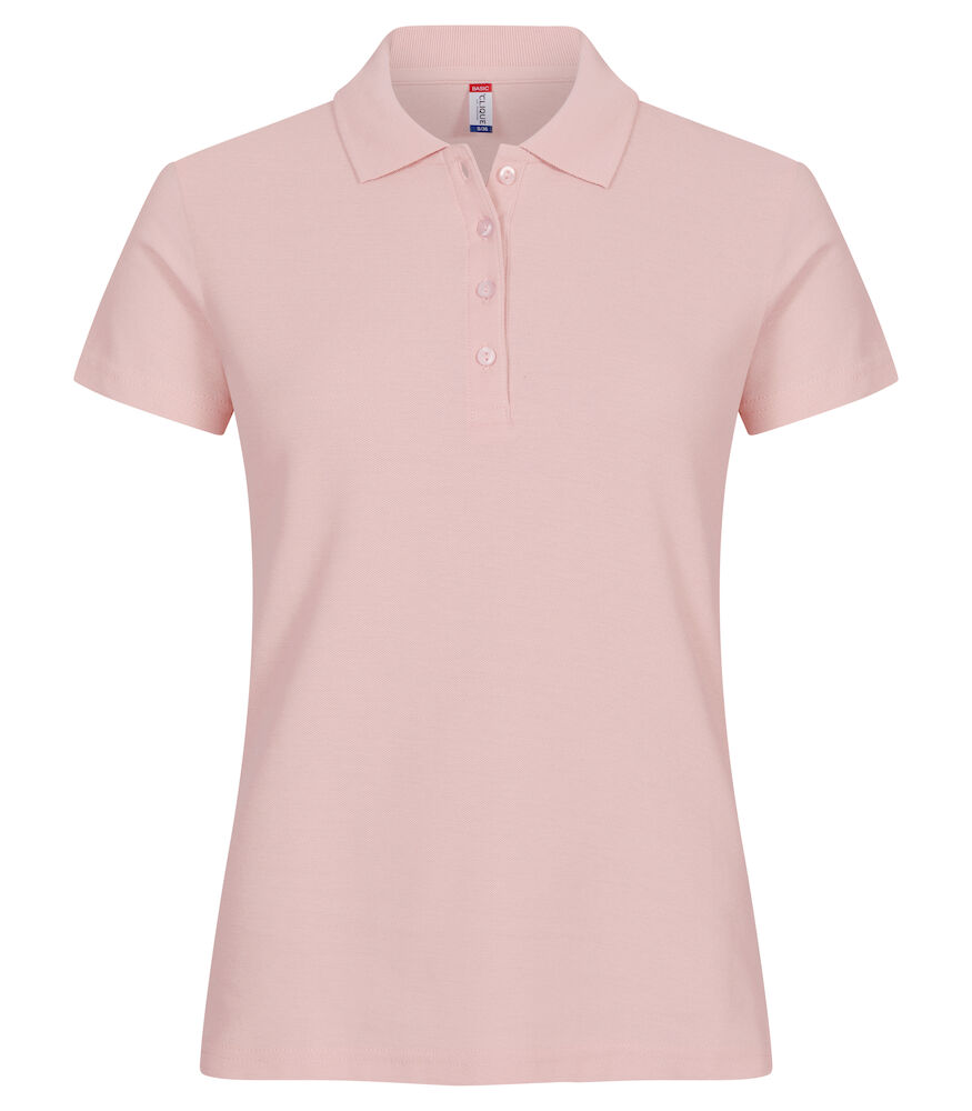 Clique Basic Polo Women - candy-roze