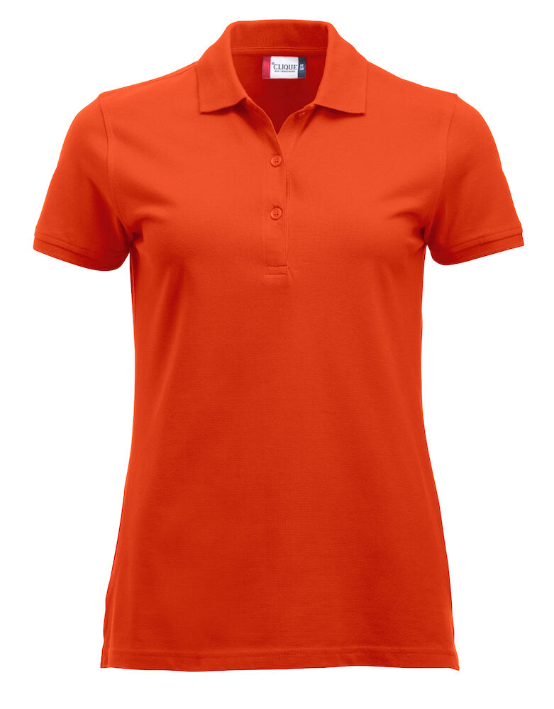 Clique Classic Marion S/S - diep-oranje