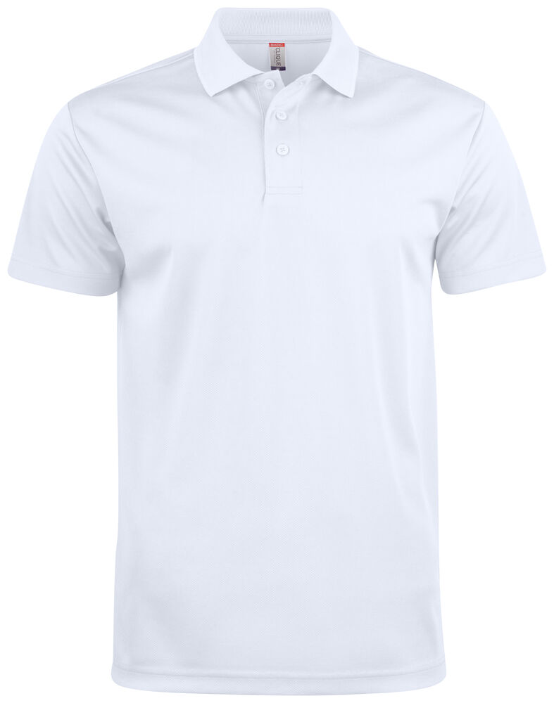 Clique Basic Active Polo - wit