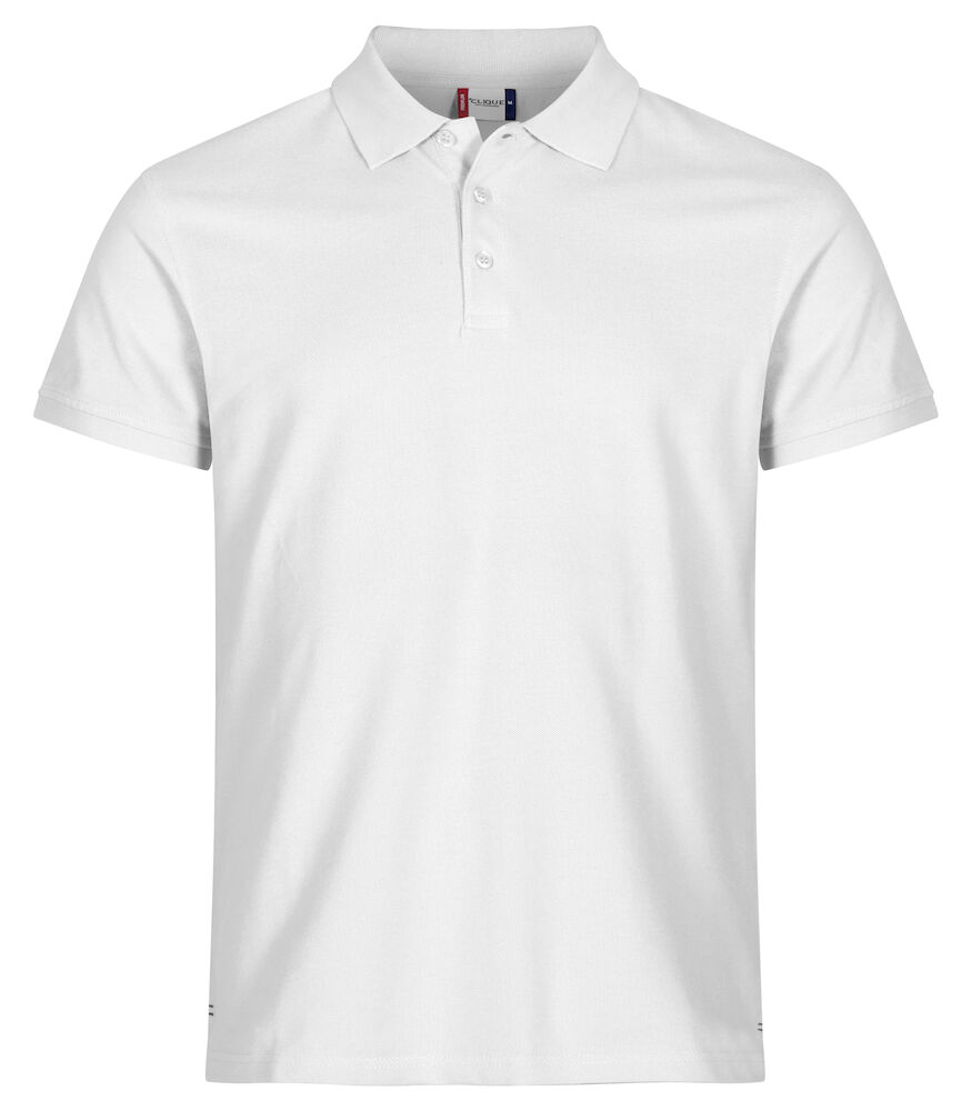 Clique Heavy Premium Polo - wit