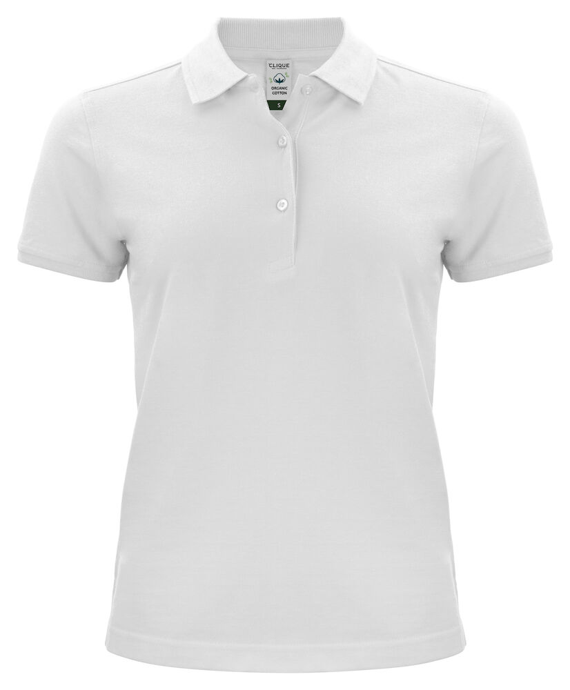 Clique Classic OC Polo Women - wit