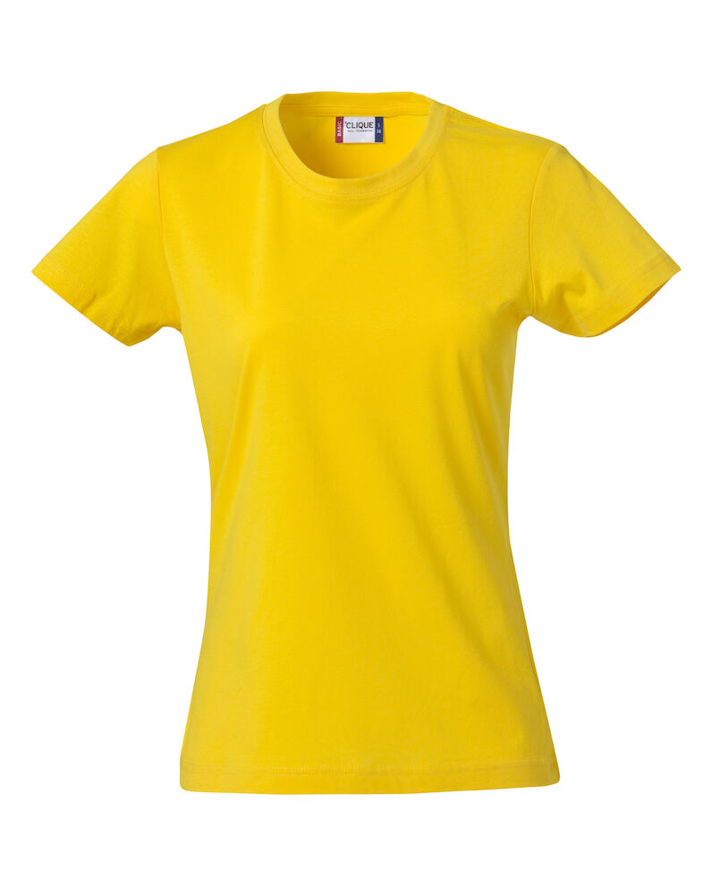 Clique Basic-T Women - lemon