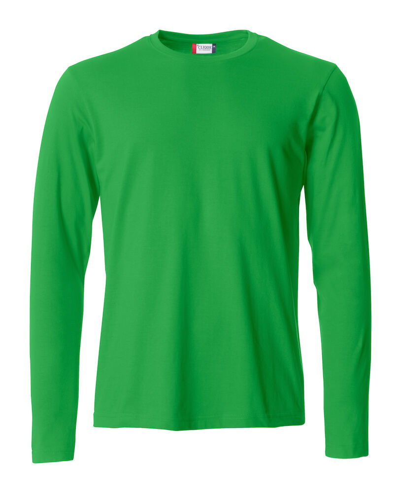 Clique Basic-T L/S - appel-groen