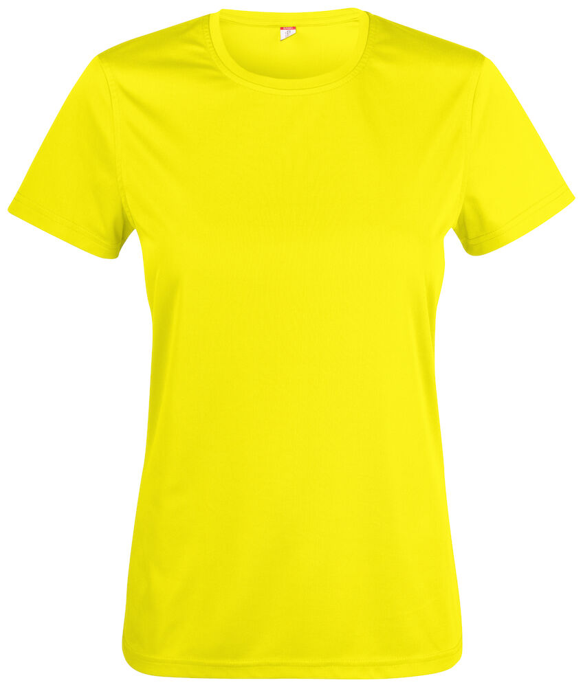 Clique Basic Active-T Women - signaal-geel