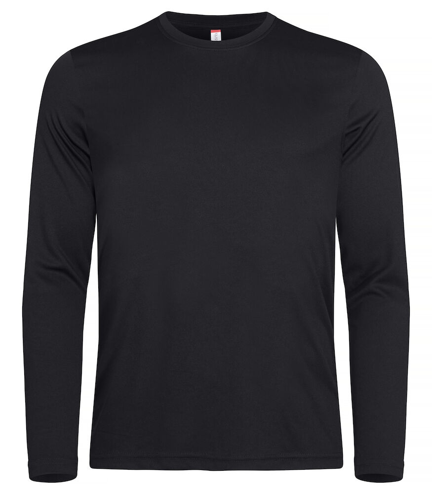 Clique Basic Active-T L/S - zwart