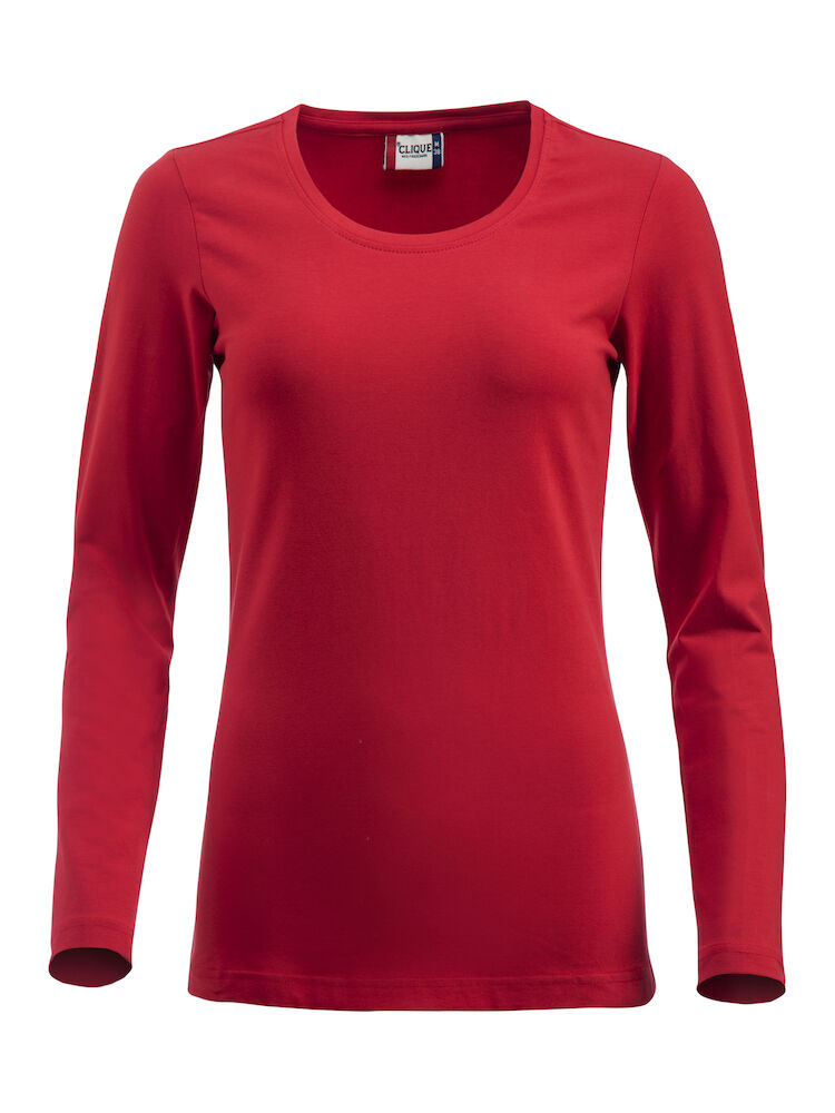 Clique Carolina L/S - rood