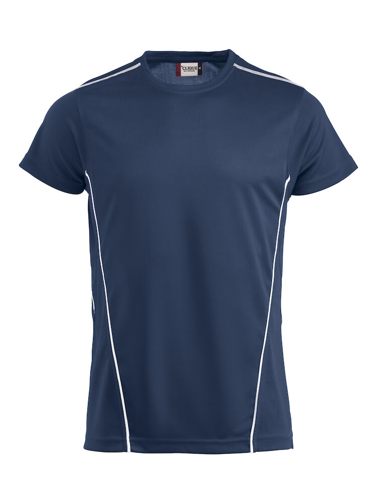 Clique Ice Sport-T - navy-wit