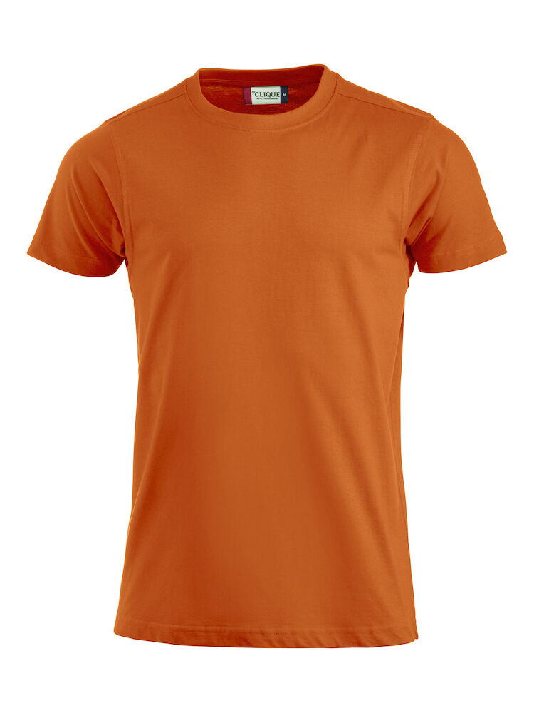 Clique Premium-T - diep-oranje