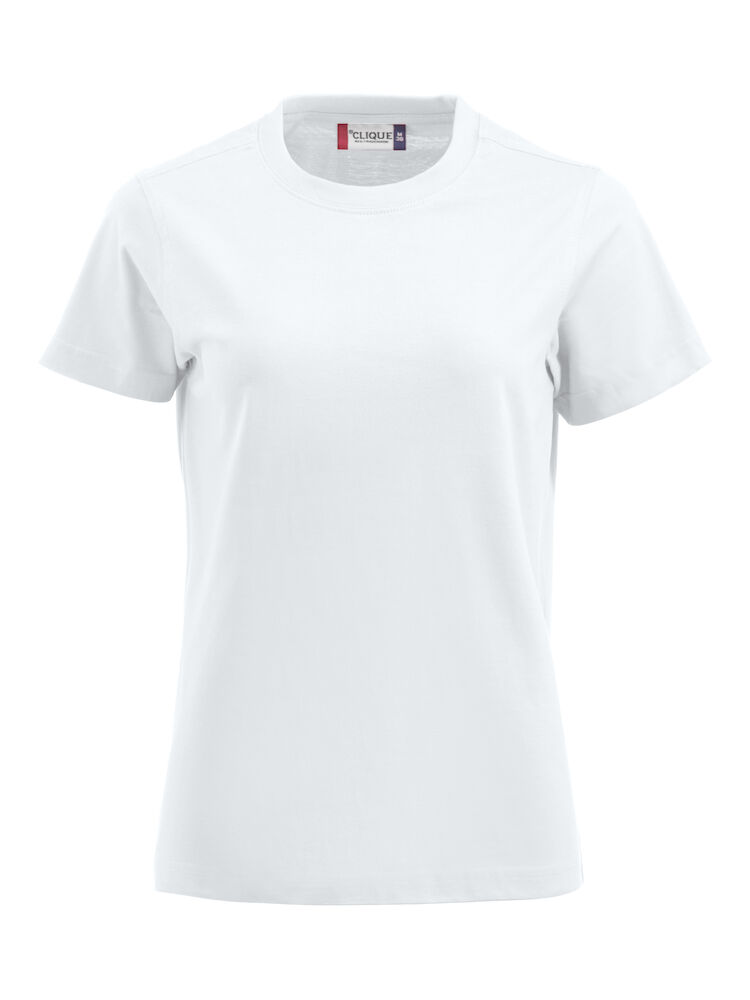 Clique Premium-T Women - wit