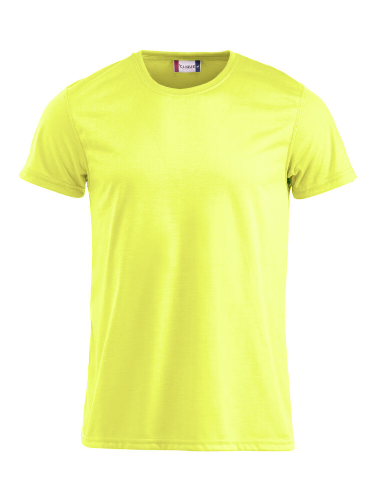 Clique Neon-T - neon-geel