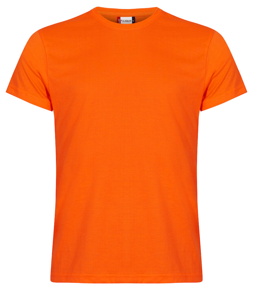 Clique New Classic-T - signaal-oranje