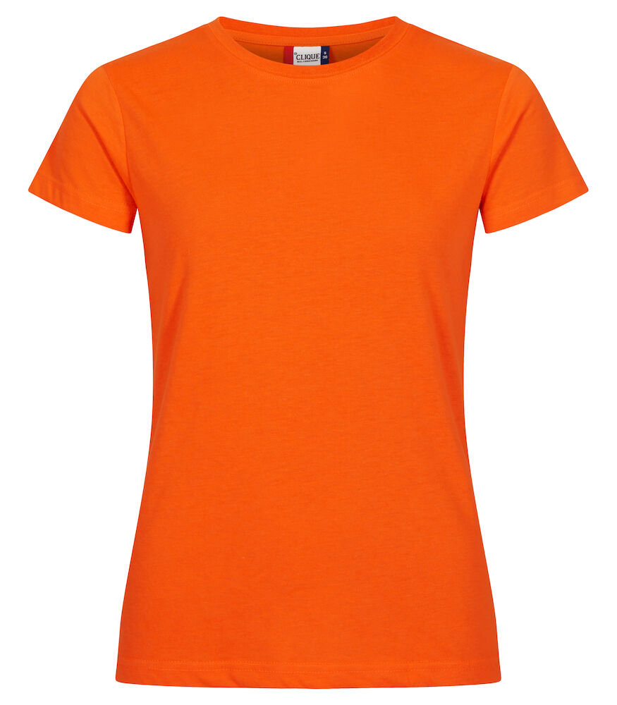 Clique New Classic-T Women - signaal-oranje