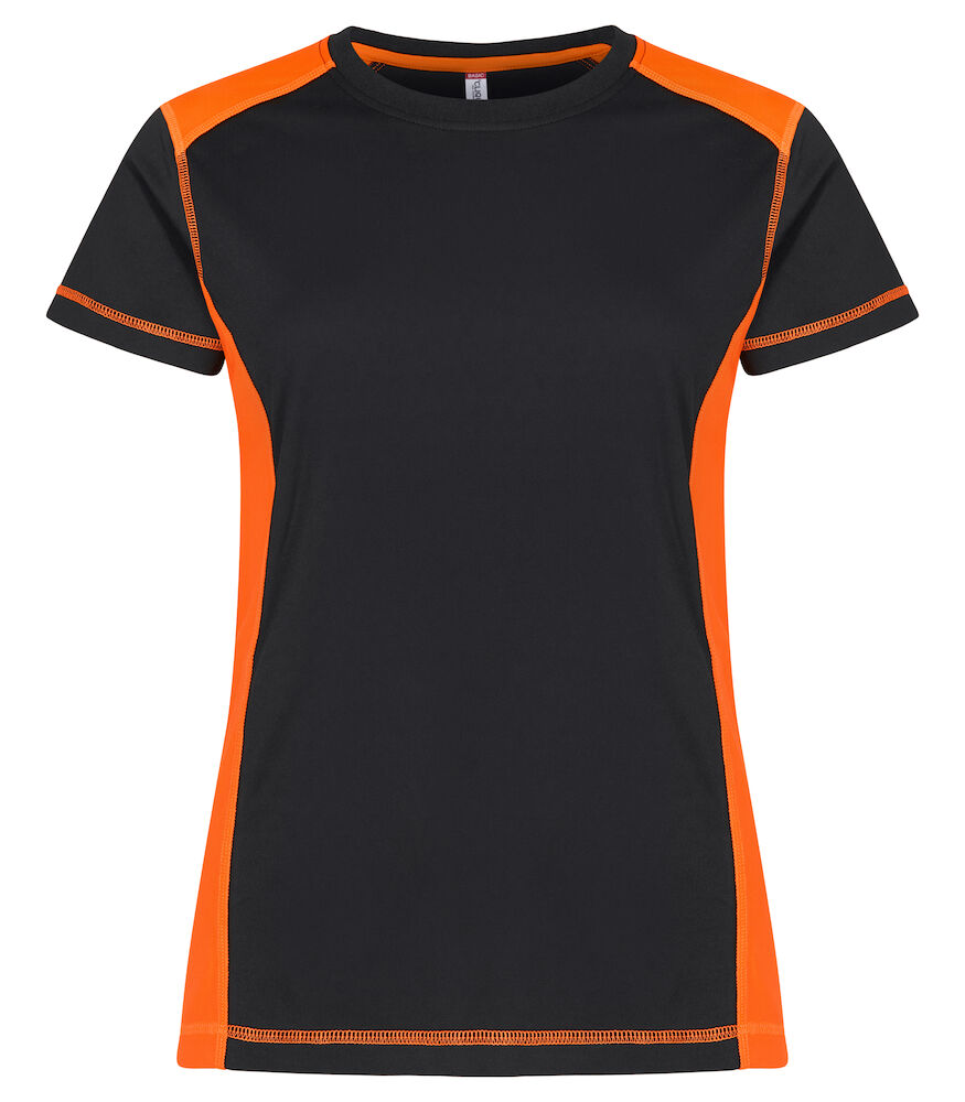 Clique Ambition-T Women - signaal-oranje