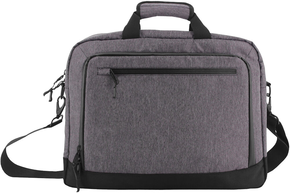 Clique Laptop Bag - antraciet-melange