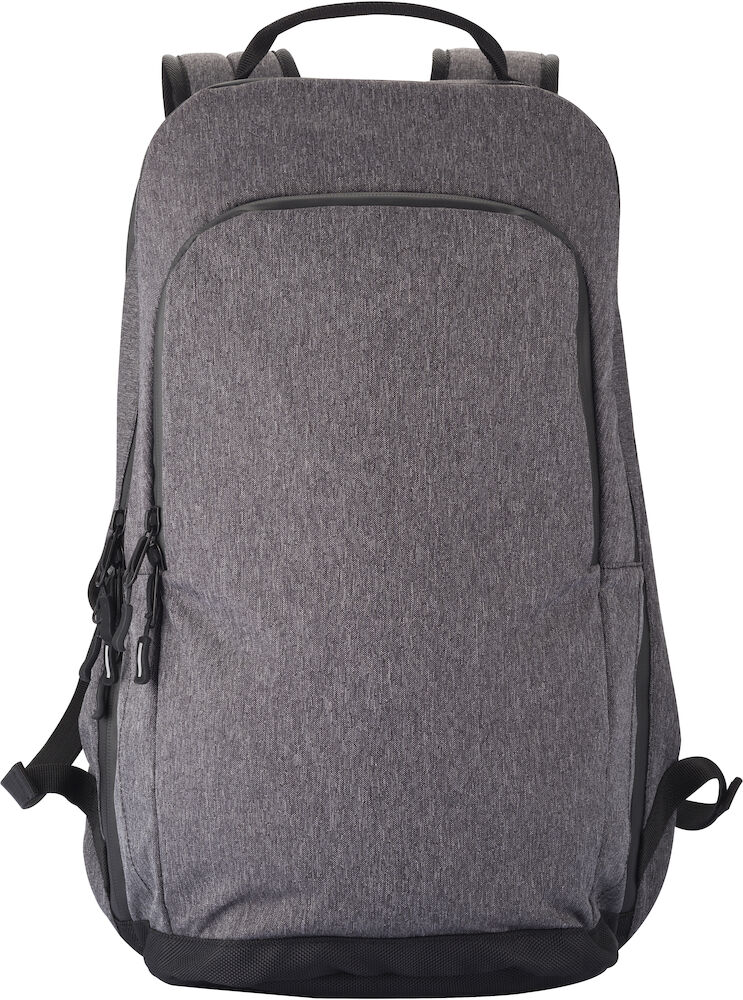 Clique City Backpack - antraciet-melange