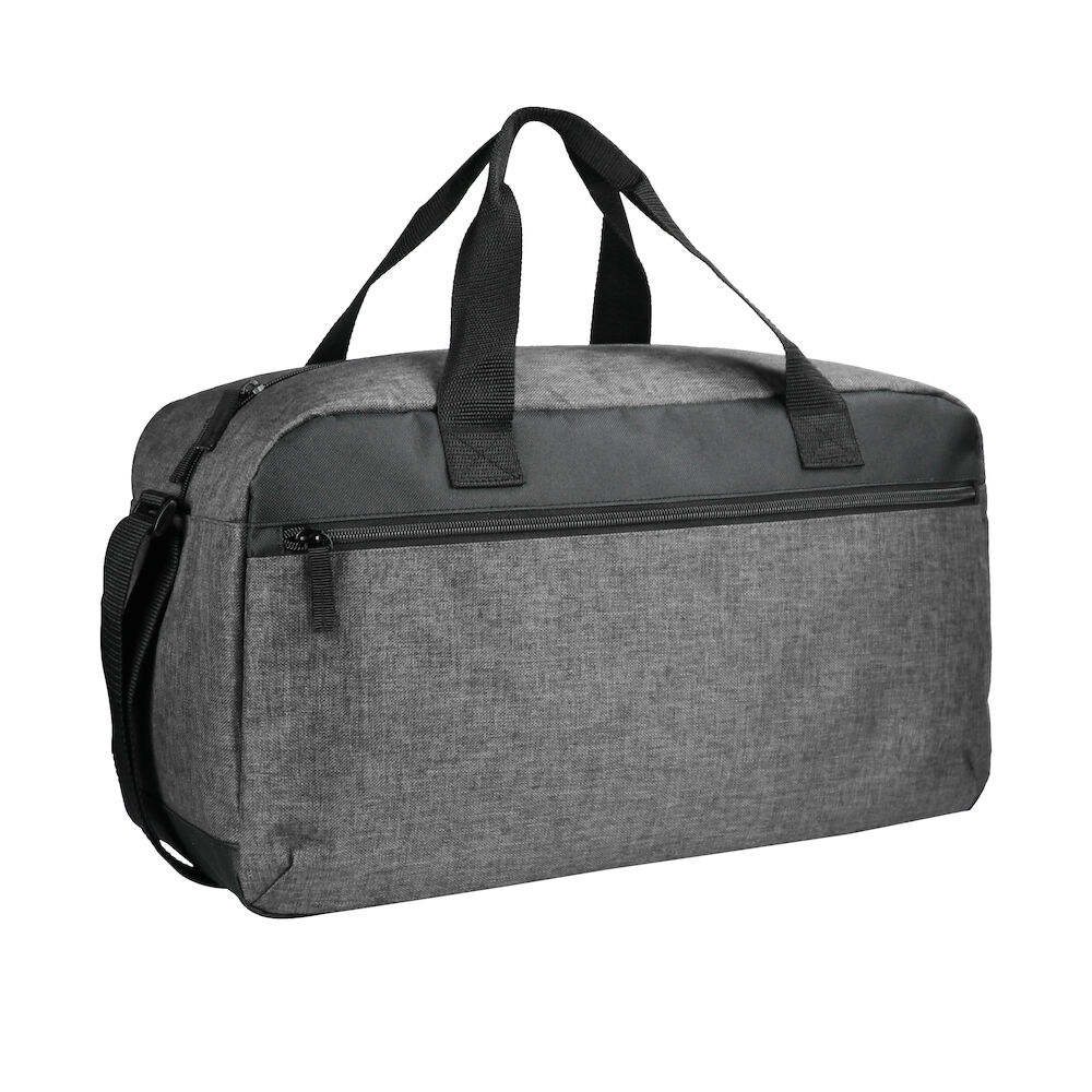 Clique Melange Travel Bag - grijs-melange