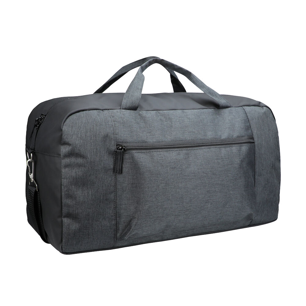 Clique Prestige Dufflebag - antraciet-melange