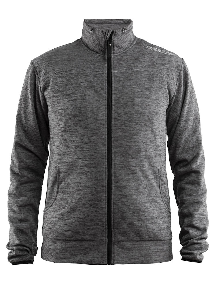 Craft Leisure Jacket M - darkgrey-melange