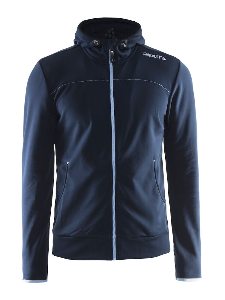 Craft Leisure Full Zip Hood M - dk-navy