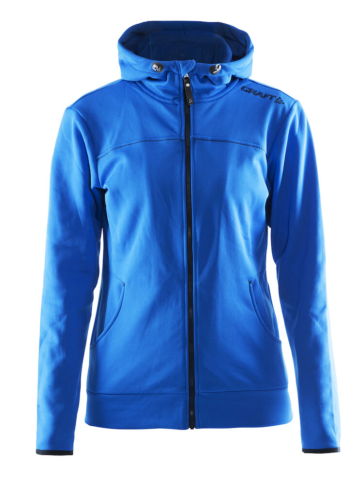 Craft Leisure Full Zip Hood W - sweden-blue