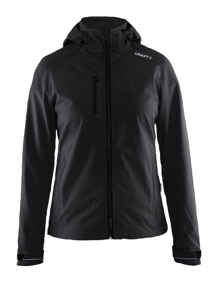 Craft Light Softshell Jacket W - black