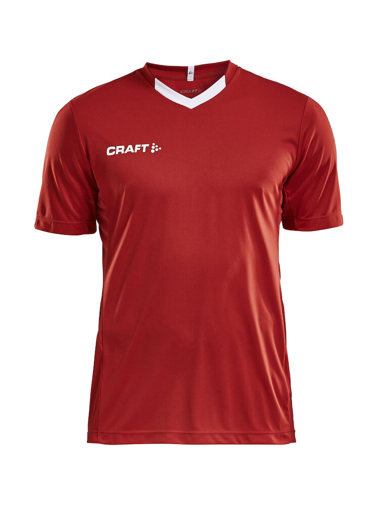 Craft Progress Jersey Contrast M - bright-red