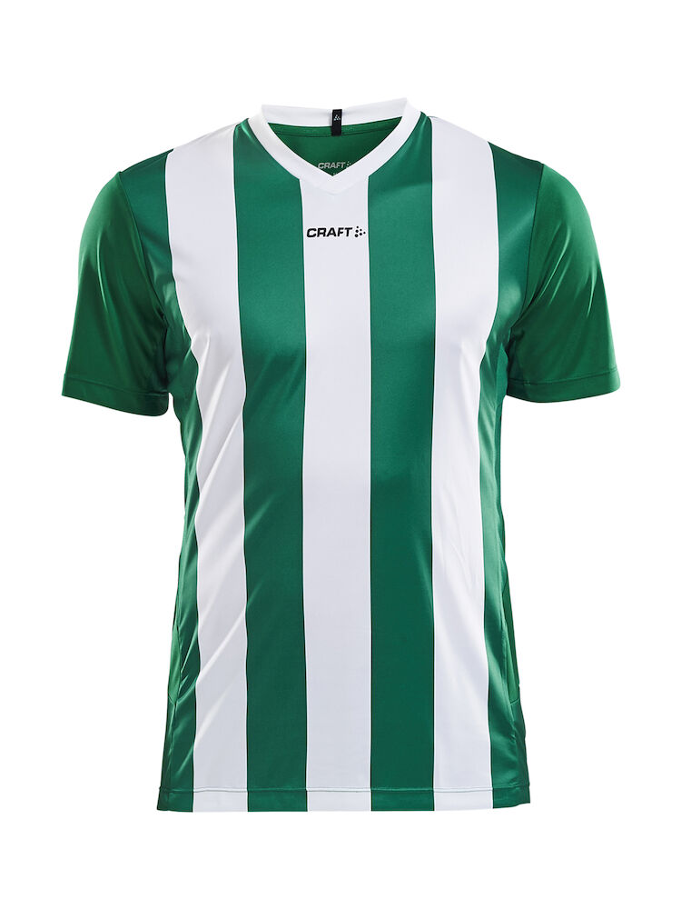 Craft Progress Jersey Stripe M - team-green