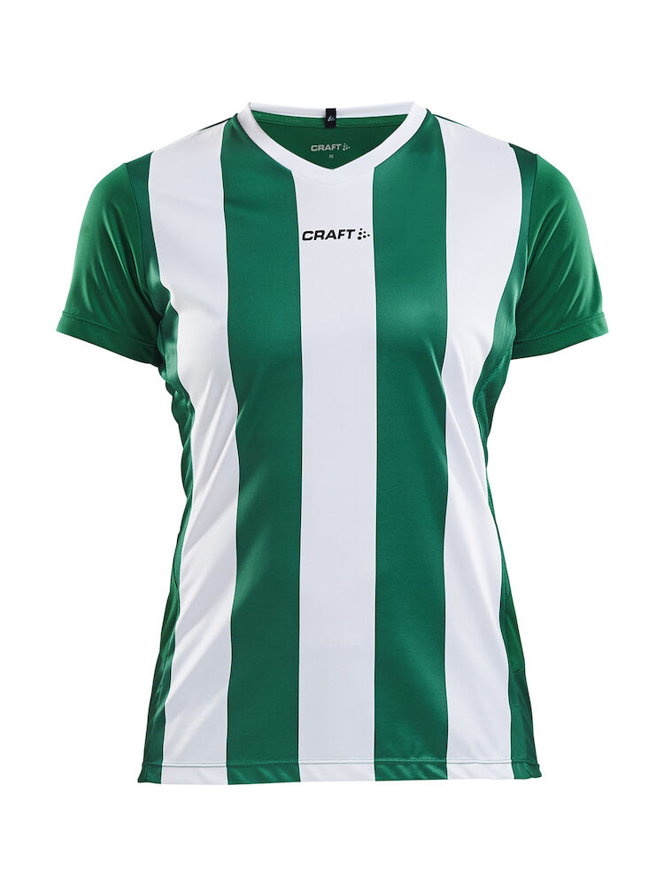 Craft Progress Jersey Stripe W - team-green