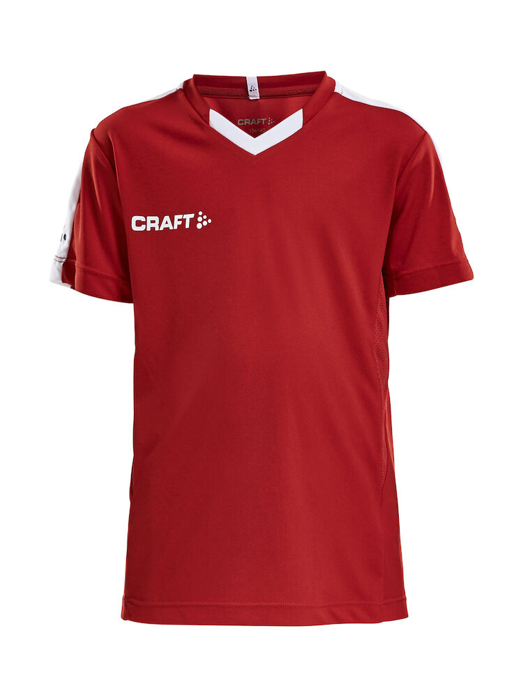 Craft Progress Jersey Contrast Jr - bright-red