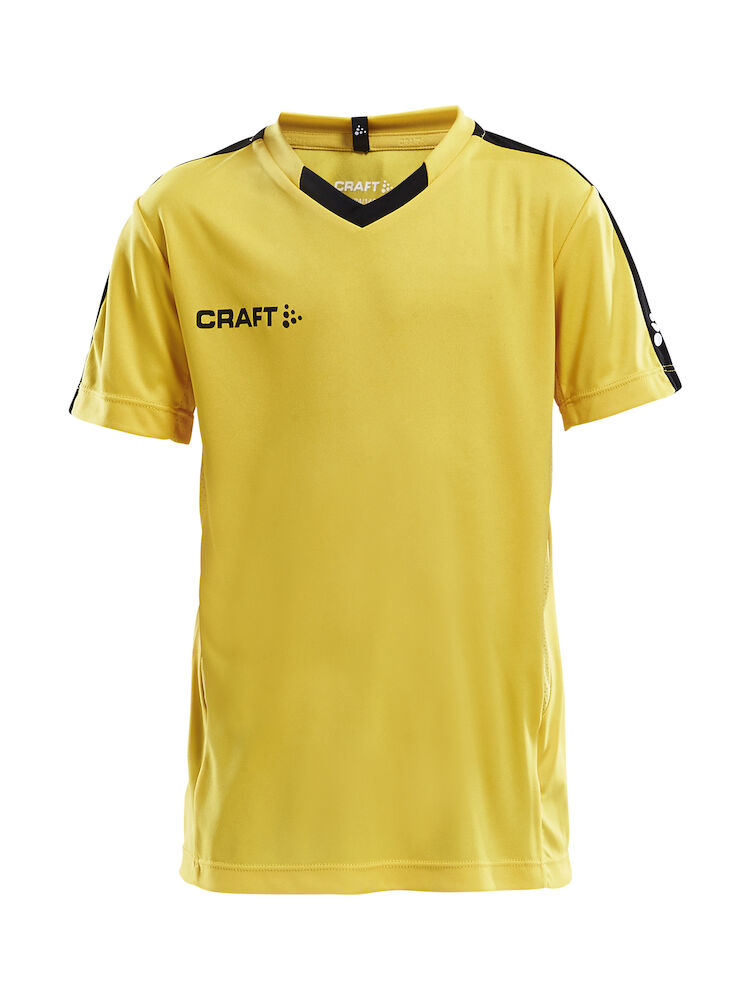 Craft Progress Jersey Contrast Jr - sweden-yellow