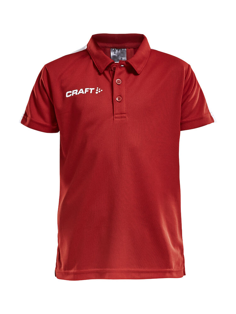 Craft Progress Polo Pique JR - bright-red