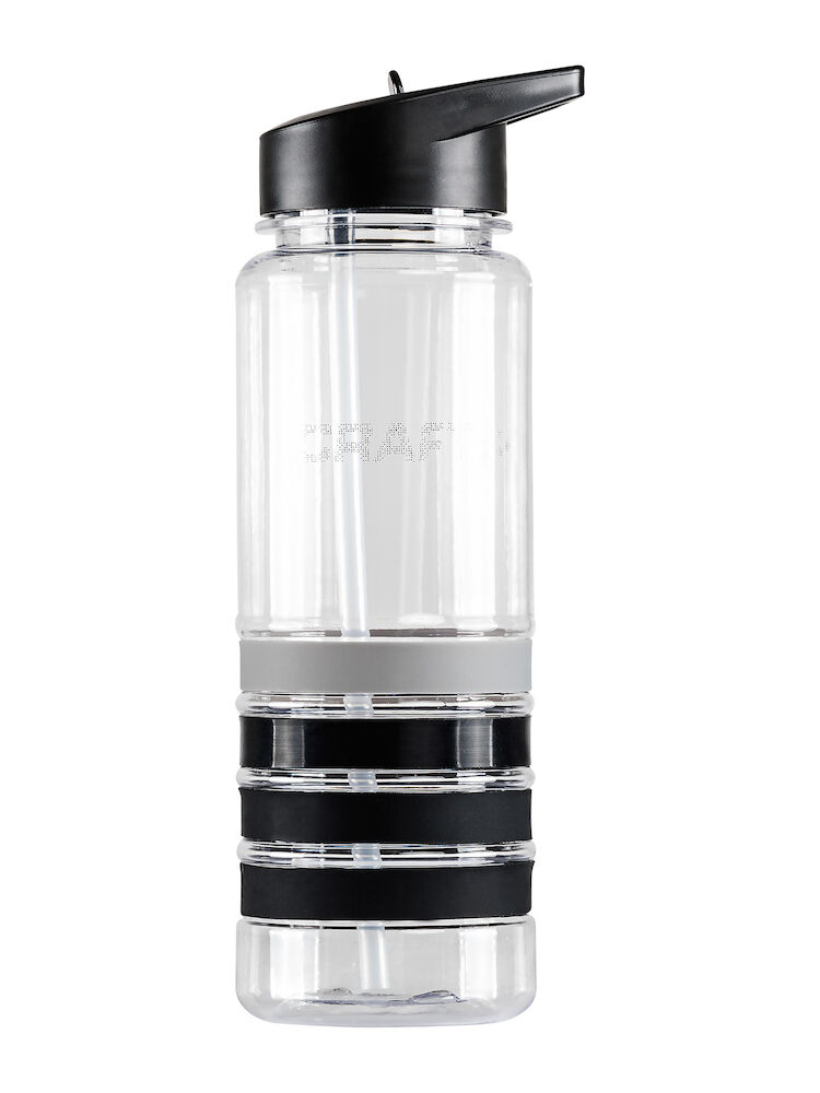 Craft Transparent waterbottle - black