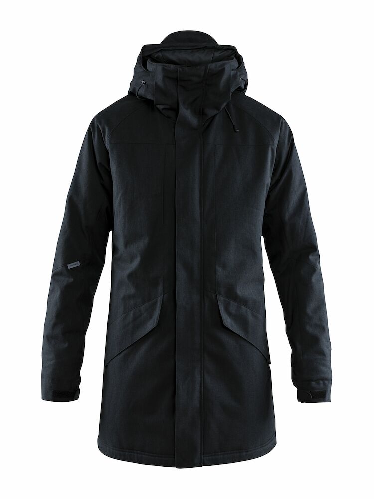 Craft Mountain padded parkas M - black-melange-black