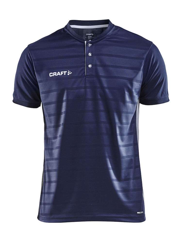 Craft Pro Control Button Jersey M - navy-white-2