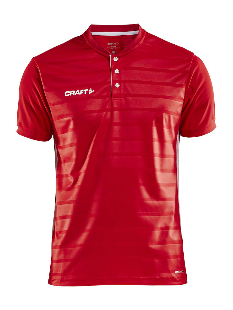 Craft Pro Control Button Jersey M - bright-red-white