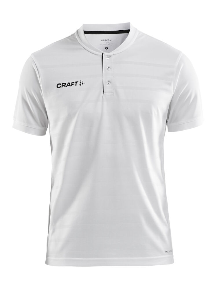 Craft Pro Control Button Jersey M - white-black-2