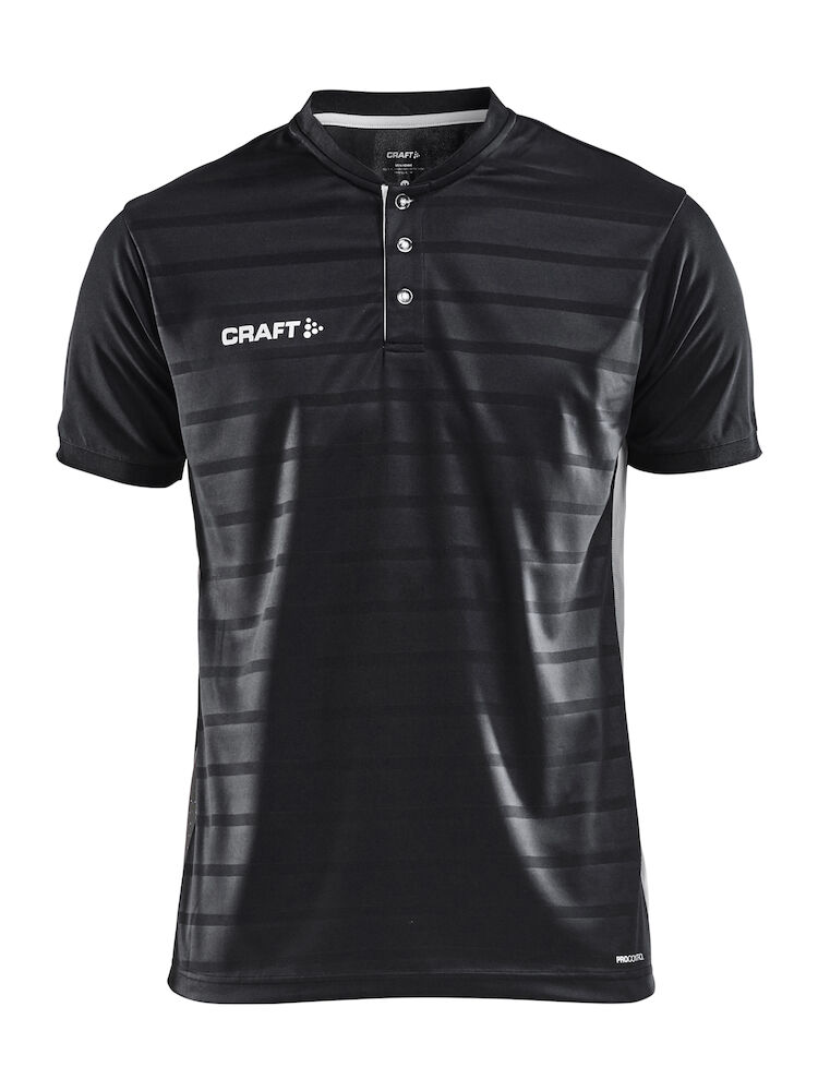 Craft Pro Control Button Jersey M - black-white-2