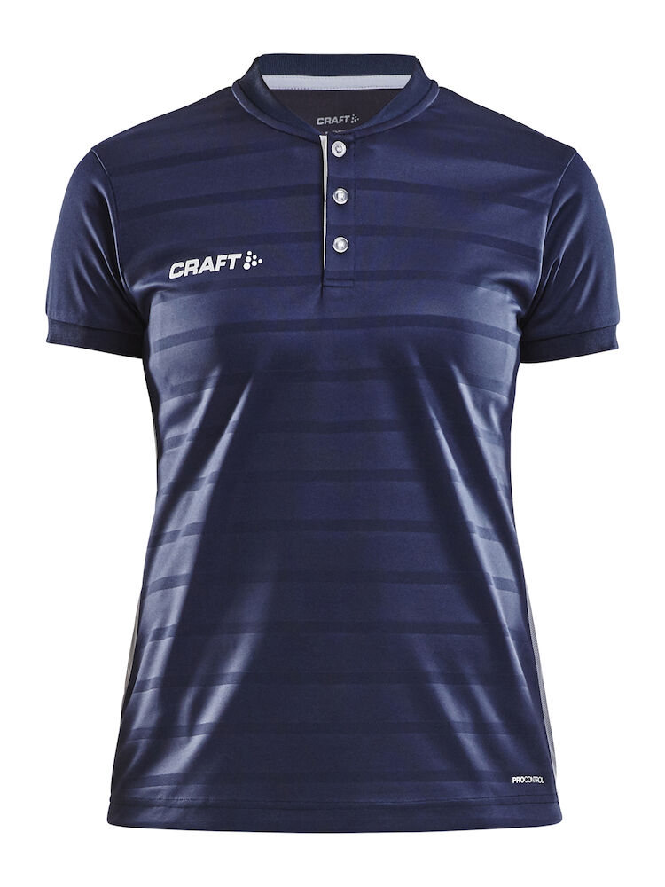 Craft Pro Control Button Jersey W - navy-white