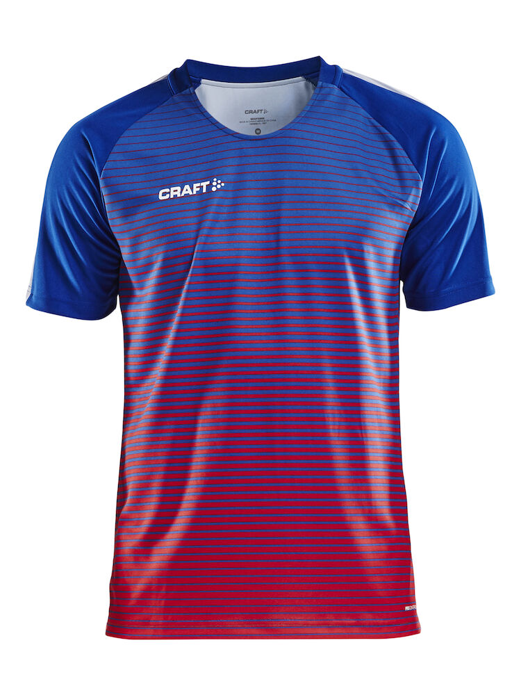 Craft Pro Control Stripe Jersey M - club-cobolt-bright-red