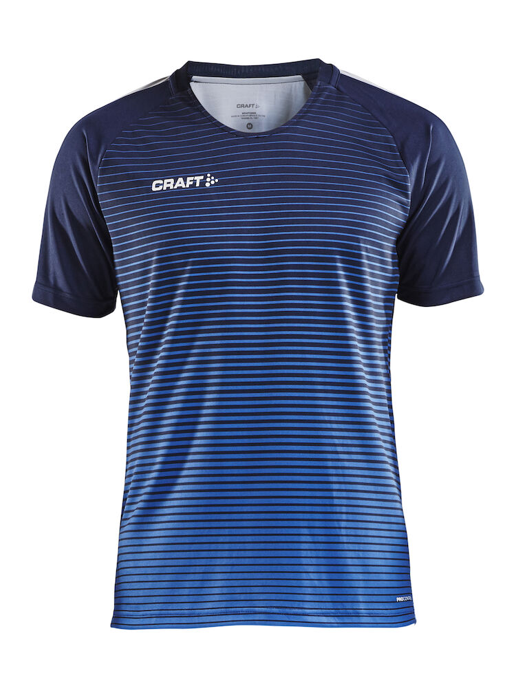 Craft Pro Control Stripe Jersey M - navy-club-cobolt