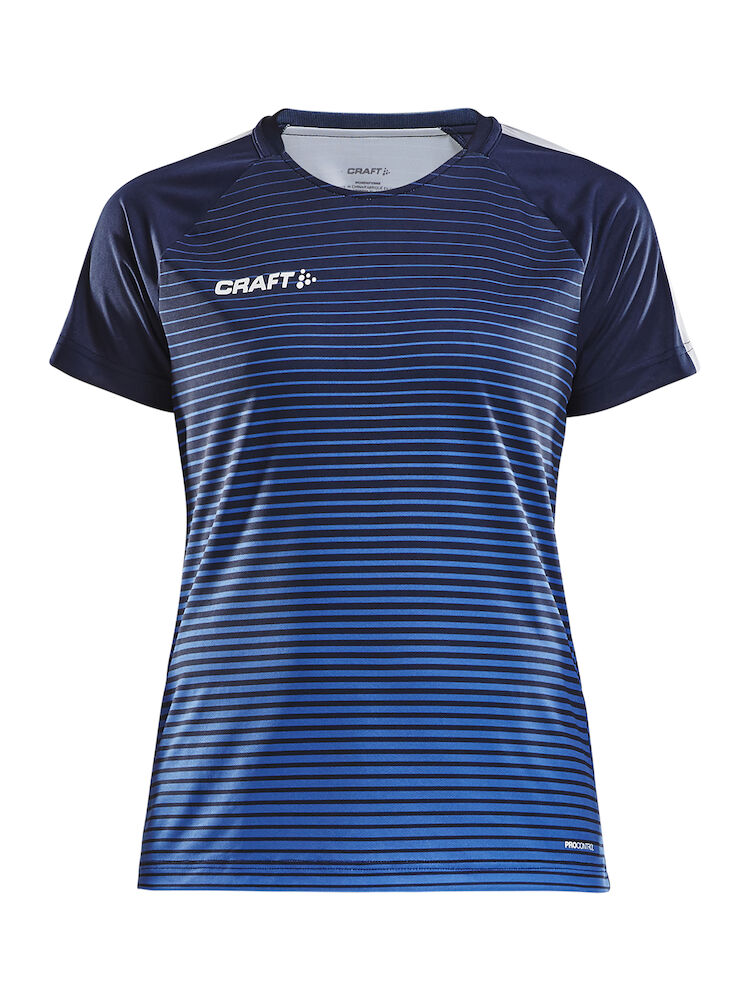 Craft Pro Control Stripe Jersey W - navy-club-cobolt