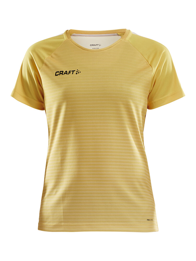 Craft Pro Control Stripe Jersey W - sweden-yellow-flumino