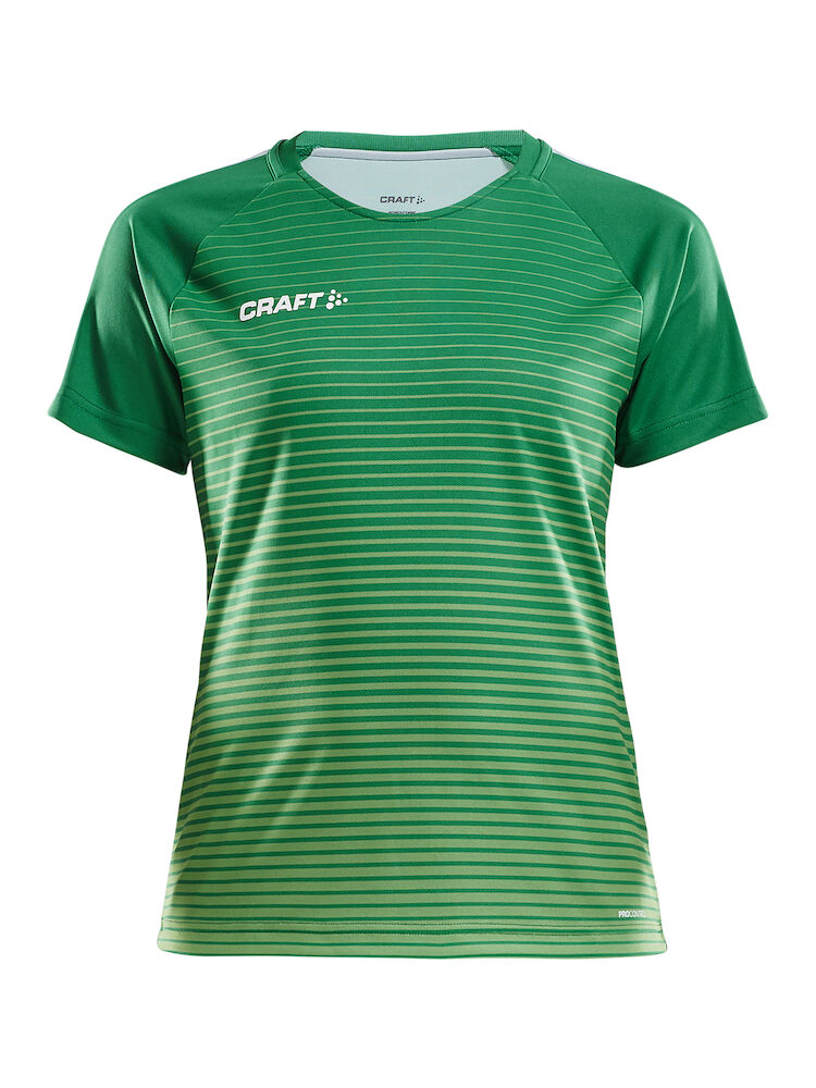 Craft Pro Control Stripe Jersey W - team-green-craft-green