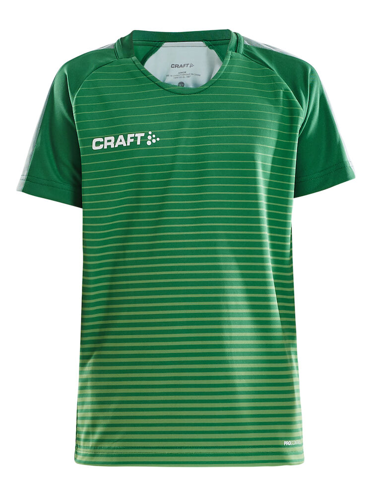 Craft Pro Control Stripe Jersey Jr - team-green-craft-green