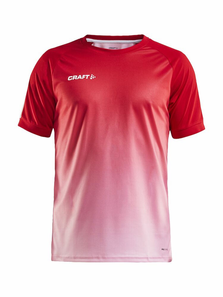 Craft Pro Control Fade Jersey M - bright-red-white