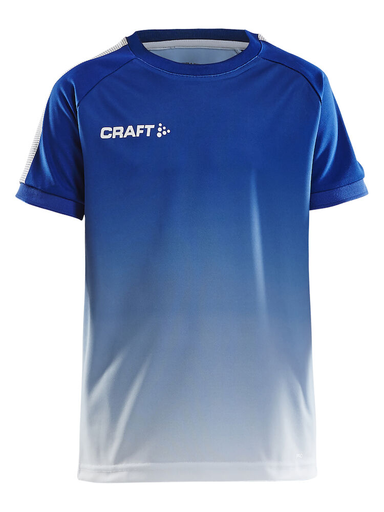 Craft Pro Control Fade Jersey Jr - club-cobolt-white