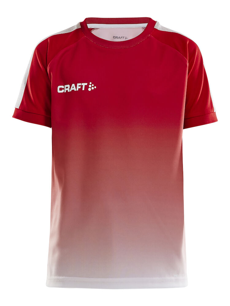 Craft Pro Control Fade Jersey Jr - bright-red-white